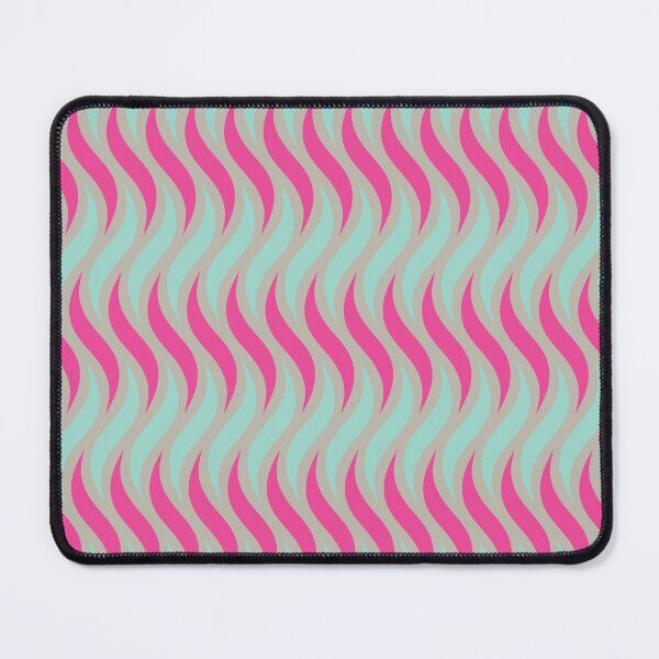 Item preview, Fluo Pink Wavy Lines African Pattern  designed and sold by Inogitna Designs.