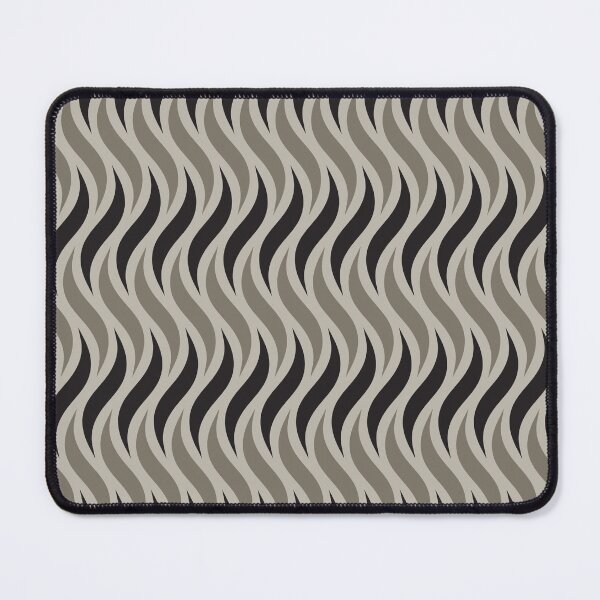 Item preview, Black Wavy African Pattern  designed and sold by Inogitna Designs.