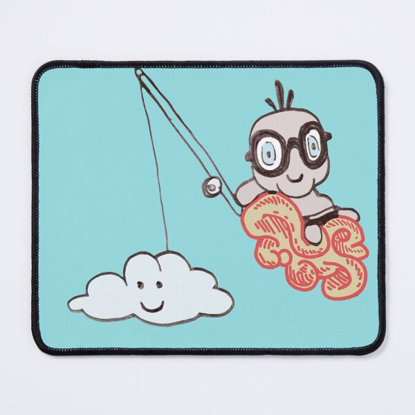 Item preview, fishing a cloud in blue designed and sold by AHELENE.