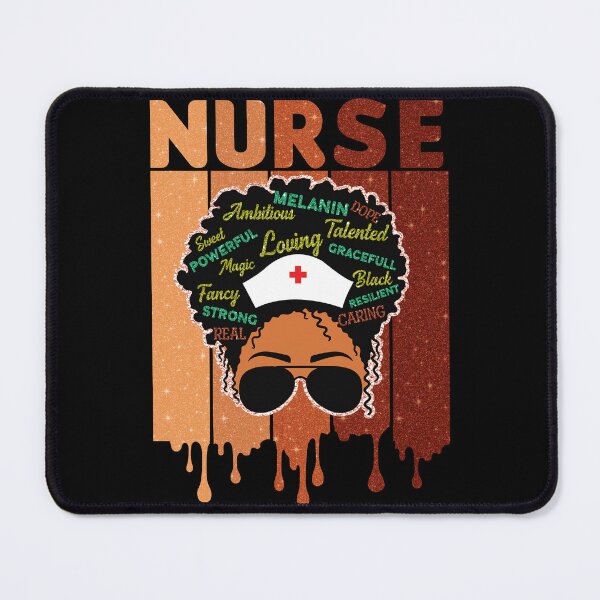 Item preview, Black Nurse Pride - Black Excellence designed and sold by OffBeatHolidays.