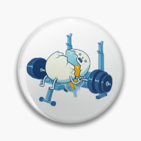Item preview, broken egg overdone with exercise designed and sold by sreckov-desig.