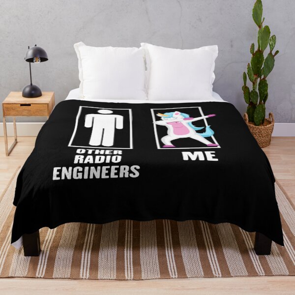 Aperçu de l'œuvre Funny Unicorn Dabbing Autre ingénieur radio Moi, ingénieur radio Papa Mari Anniversaire Cadeau de Noël créée et vendue par xlnv.