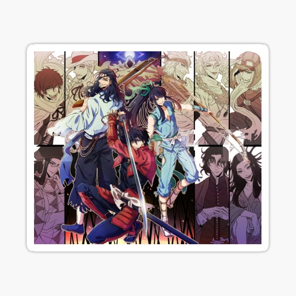 Drifters Anime Stickers for Sale