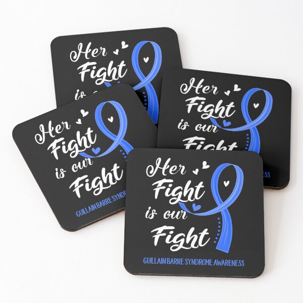 Item preview, Her Fight Is Our Fight Guillain Barre Syndrome Awareness designed and sold by Kohend.