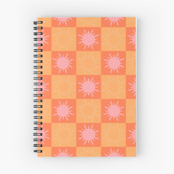 Item preview, Pink Sun Orange Checkerboard designed and sold by CaseyCara.