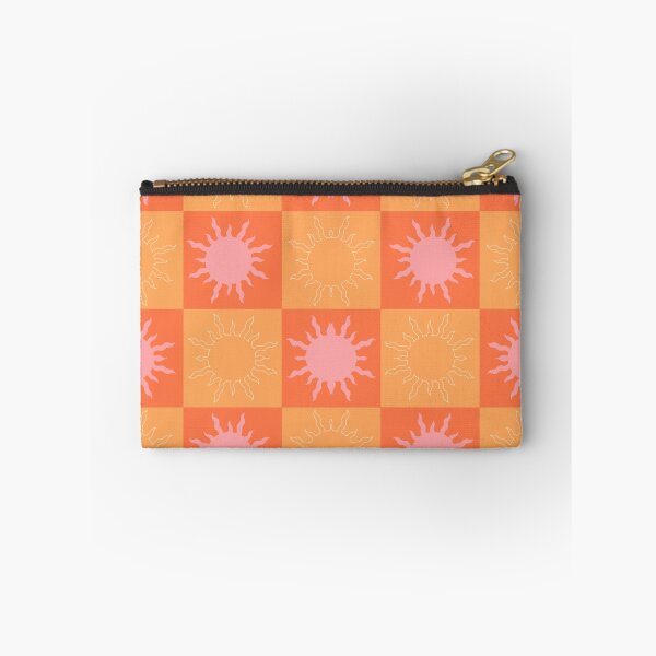Item preview, Pink Sun Orange Checkerboard designed and sold by CaseyCara.