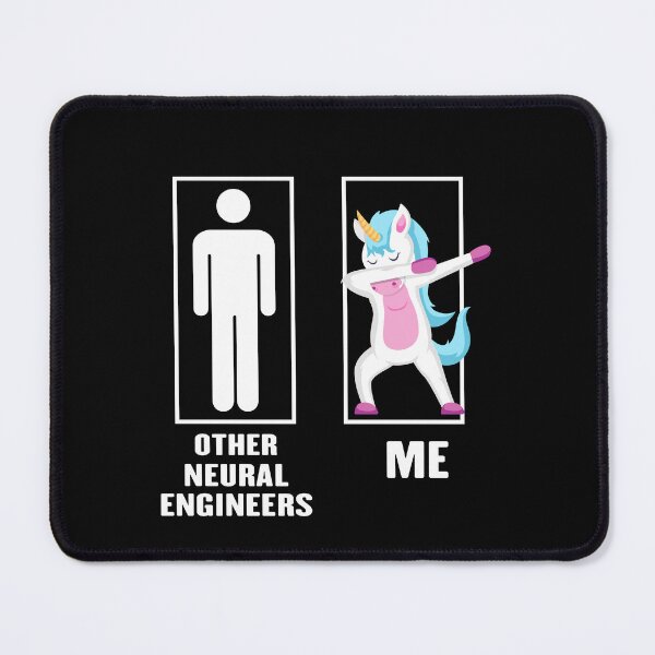 Item preview, Funny Unicorn Dabbing Other Neural engineer Me, Neural engineer Dad Husband Birthday Christmas Gift designed and sold by xlnv.