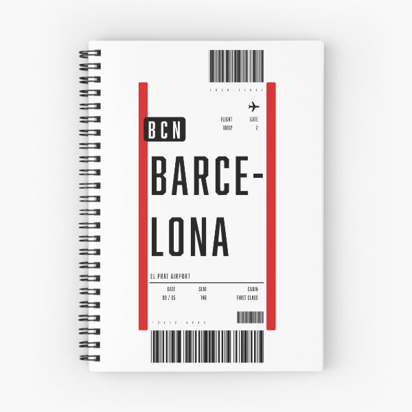 Item preview, Barcelona Boarding Pass designed and sold by ind3finite.