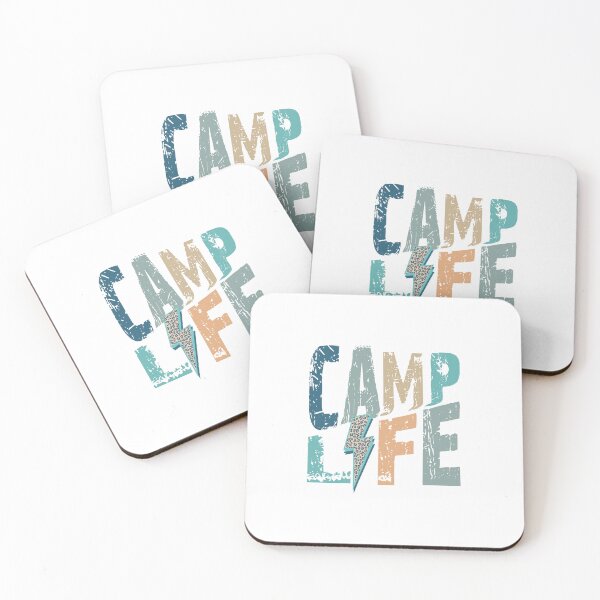Item preview, Camp Life (Blue) designed and sold by Cátia Lima.
