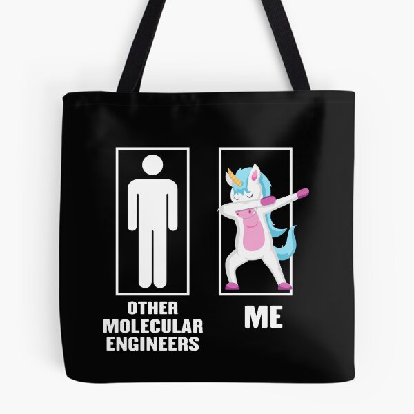 Item preview, Funny Unicorn Dabbing Other Molecular engineer Me, Molecular engineer Dad Husband Birthday Christmas Gift designed and sold by xlnv.