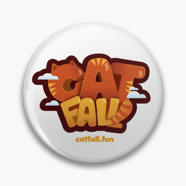 Item preview, CATFALL Game Logo designed and sold by CatFallShop.