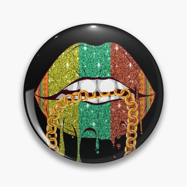 Artikelvorschau, Black Pride Juneteenth-Lippen entworfen und verkauft von OffBeatHolidays.