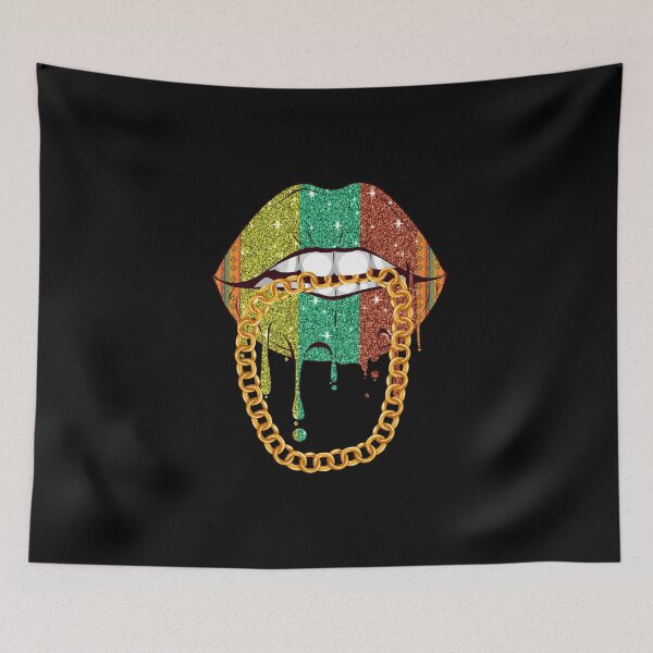 Item preview, Labios Black Pride Juneteenth designed and sold by OffBeatHolidays.