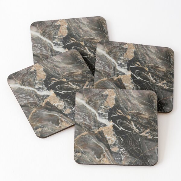 Item preview, black, beige and gold marble  designed and sold by HadeeeeL.