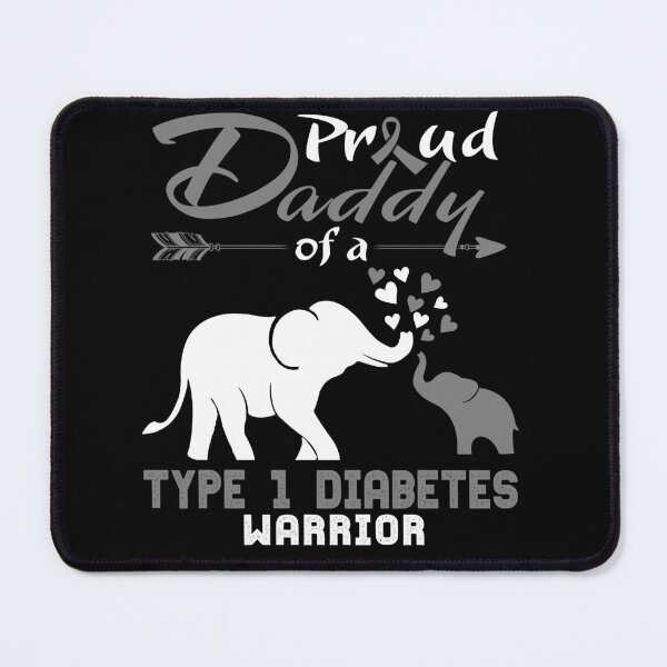 Item preview, Proud Daddy Of A Type 1 Diabetes Warrior designed and sold by Hatjar.