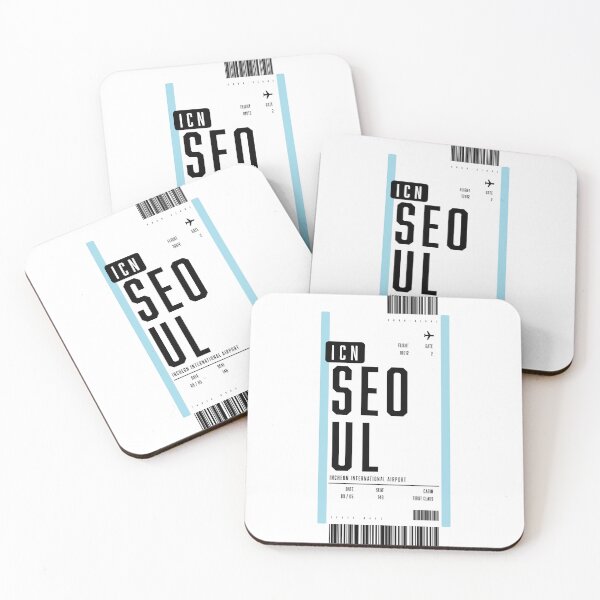Item preview, Seoul Boarding Pass designed and sold by ind3finite.