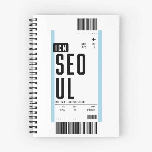 Item preview, Seoul Boarding Pass designed and sold by ind3finite.