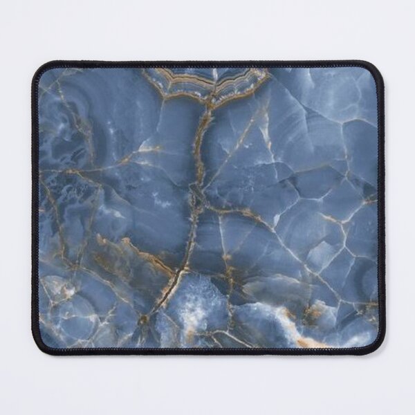 Item preview, Ocean sea, blue and beige marble print designed and sold by HadeeeeL.