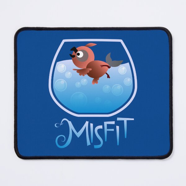 Item preview, Misfits - Swimming Bird designed and sold by jpenfield designs.