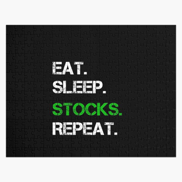Item preview, Eat Sleep Stocks Repeat  designed and sold by rachidhaz.
