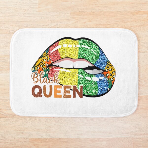 Item preview, Black Pride Juneteenth Black Queen Labios designed and sold by OffBeatHolidays.