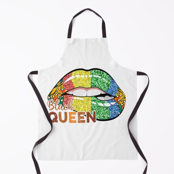 Item preview, Black Pride Juneteenth Black Queen Labios designed and sold by OffBeatHolidays.