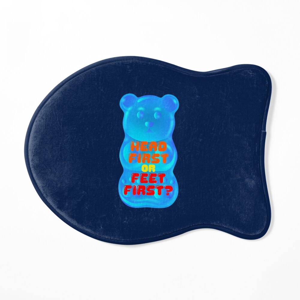 Giant Blue Raspberry Gummy Bear