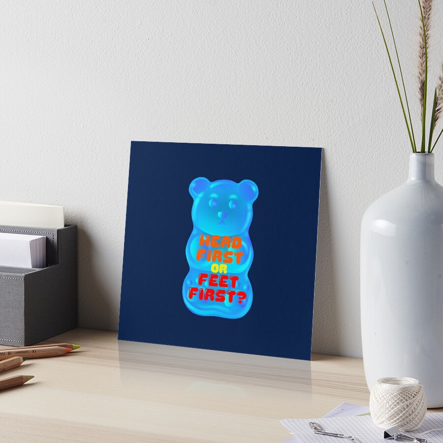 Gummy Bear Night Light Blue