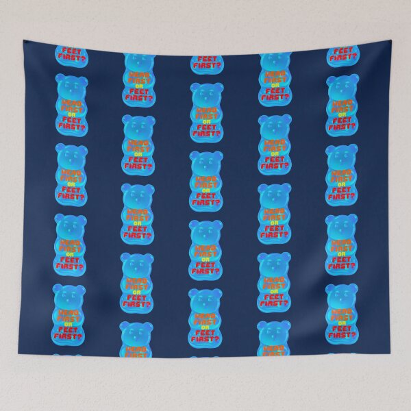 Item preview, Blue Gummy Bear: Head First or Feet First? designed and sold by PawsitiveMum.