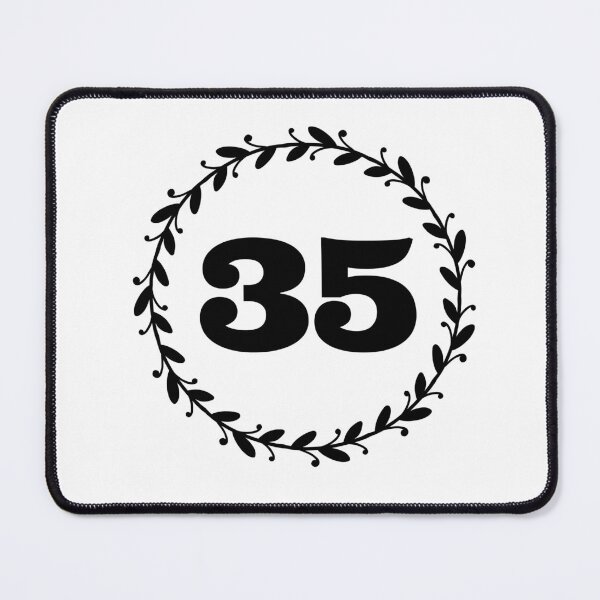 Item preview, Number 35 designed and sold by Fineshopify.