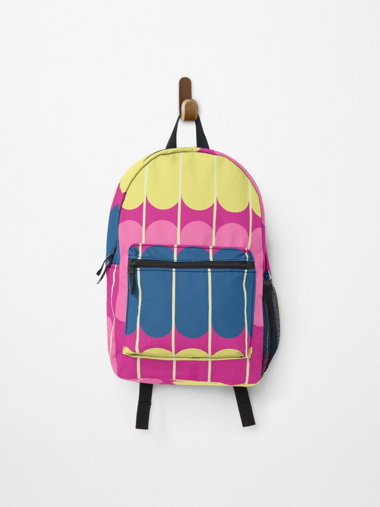 Thumbnail 1 of 3, Backpack, Fun Geometric Pattern, designed and sold by BronikowskiART.