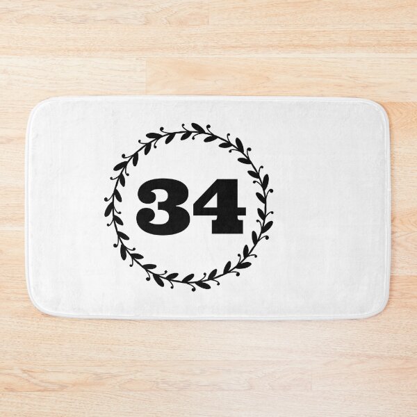 Item preview, Number 34 designed and sold by Fineshopify.
