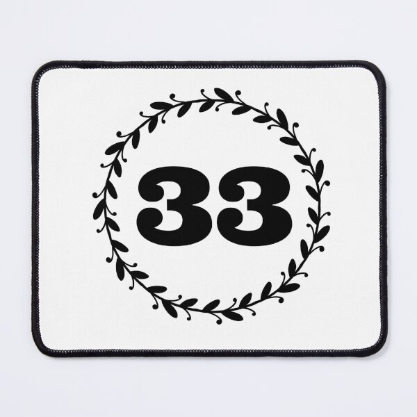 Item preview, Number 33 designed and sold by Fineshopify.