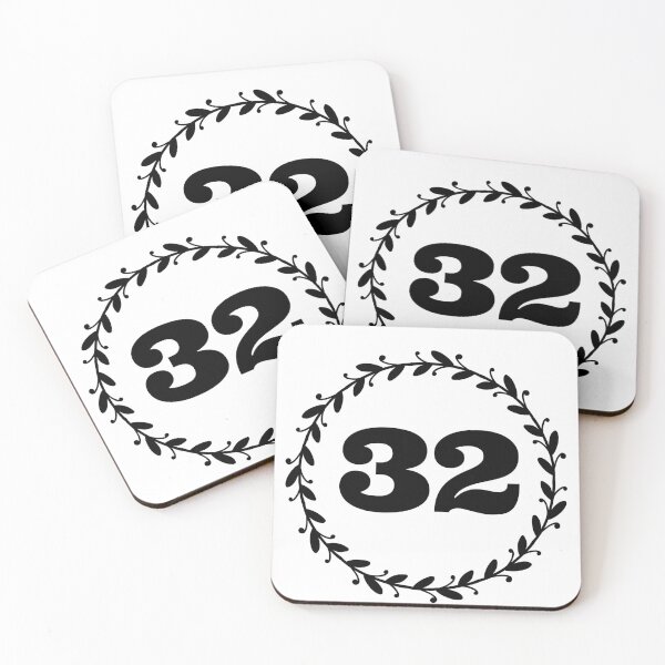 Item preview, Number 32 designed and sold by Fineshopify.