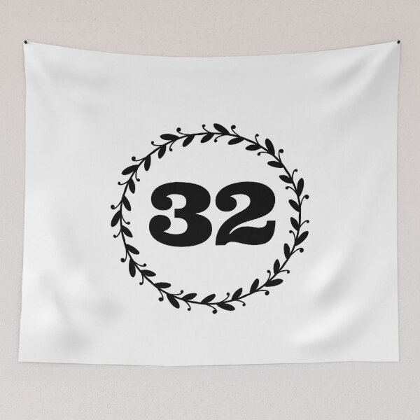 Item preview, Number 32 designed and sold by Fineshopify.