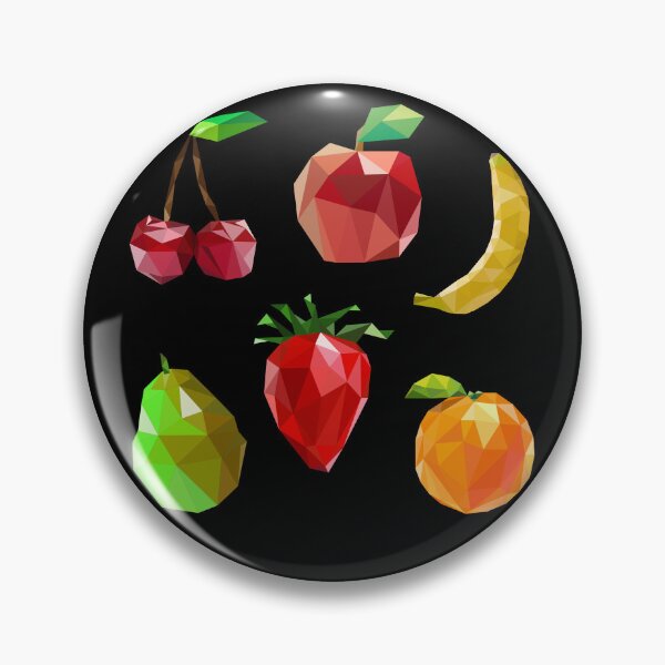 Item preview, Fruits geometric polygon  designed and sold by cutecrazytshirt.