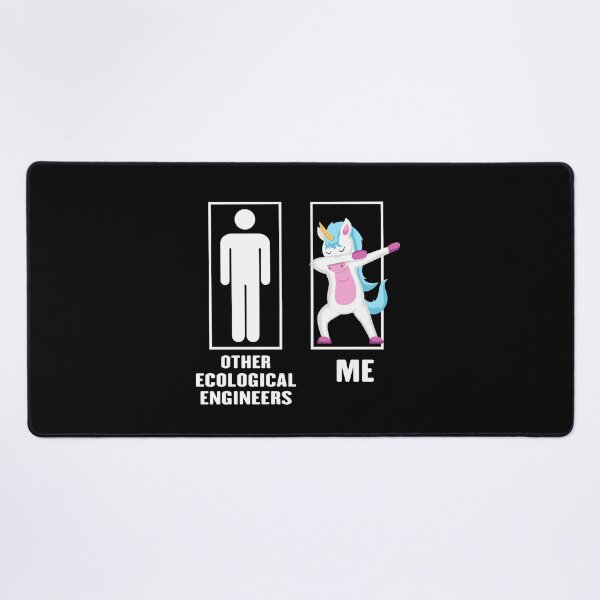 Item preview, Funny Unicorn Dabbing Other Ecological engineer Me, Ecological engineer Dad Husband Birthday Christmas Gift designed and sold by xlnv.
