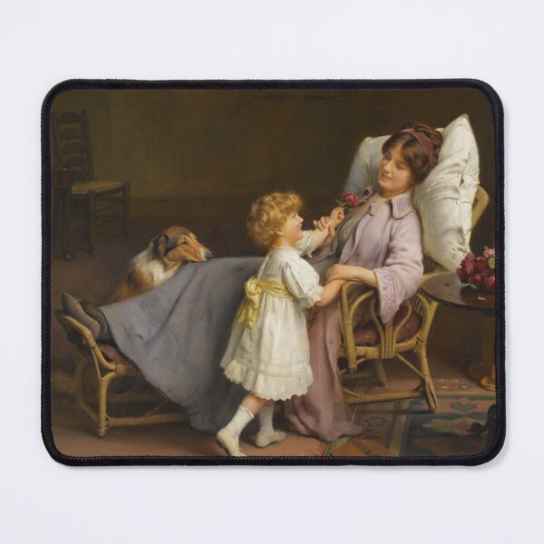 Item preview, Well on the Mend | Arthur John Elsley | 1910 Victorian Art designed and sold by CJET.