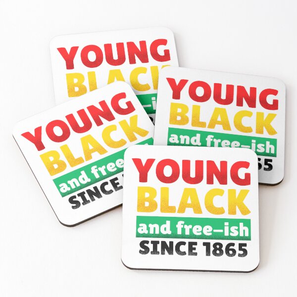 Item preview, Juneteenth Black Pride - Young Black and Free-ish Since 1865 designed and sold by OffBeatHolidays.