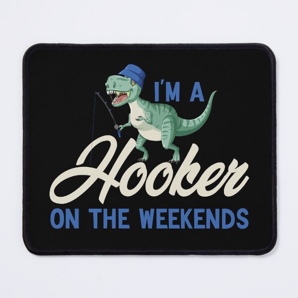 Item preview, I'm A Hooker On The Weekends Funny Fishing designed and sold by AMERZAGUE DESIGN.