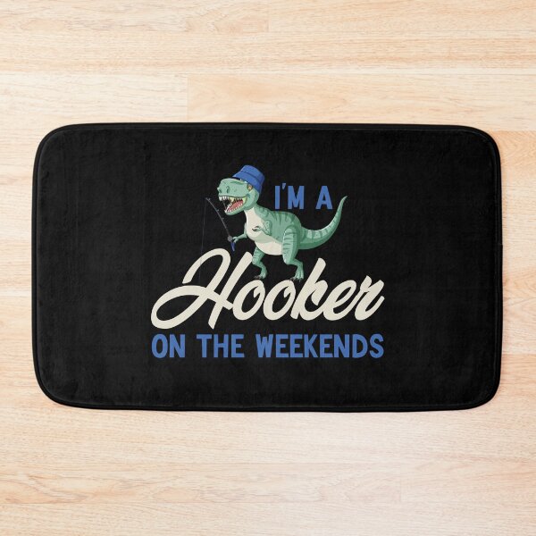 Item preview, I'm A Hooker On The Weekends Funny Fishing  designed and sold by AMERZAGUE DESIGN.