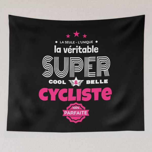 Item preview, super cyclist 100% perfect humor designed and sold by la-petite-folie.