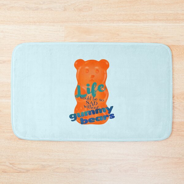 Item preview, Orange Gummy Bear: Life Would Be So Sad... designed and sold by PawsitiveMum.