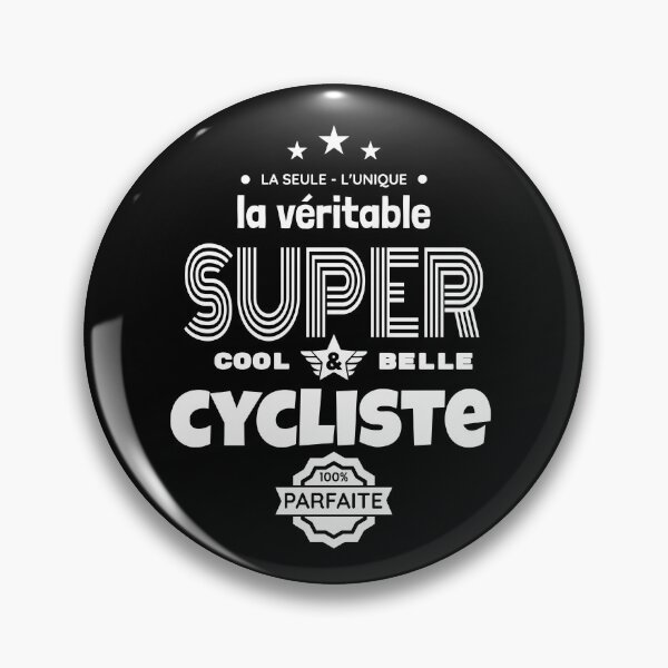 Item preview, super cyclist 100% perfect humor designed and sold by la-petite-folie.