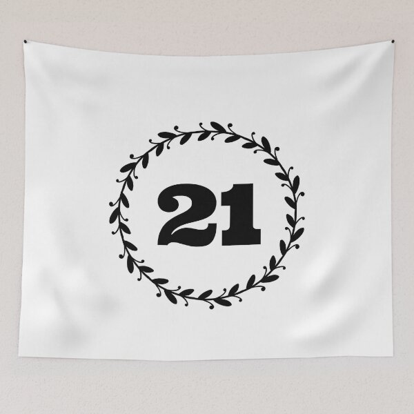 Item preview, Number 21 designed and sold by Fineshopify.