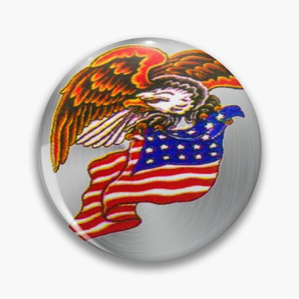 Item preview, fwc 0427 tatoo bald eagle wild nature world  designed and sold by fred chiea.