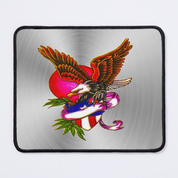 Item preview, fwc 0424  tatoo bald eagle wild nature world designed and sold by fred chiea.