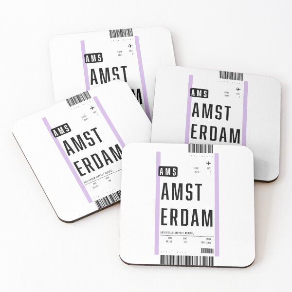 Item preview, Amsterdam Boarding Pass designed and sold by ind3finite.