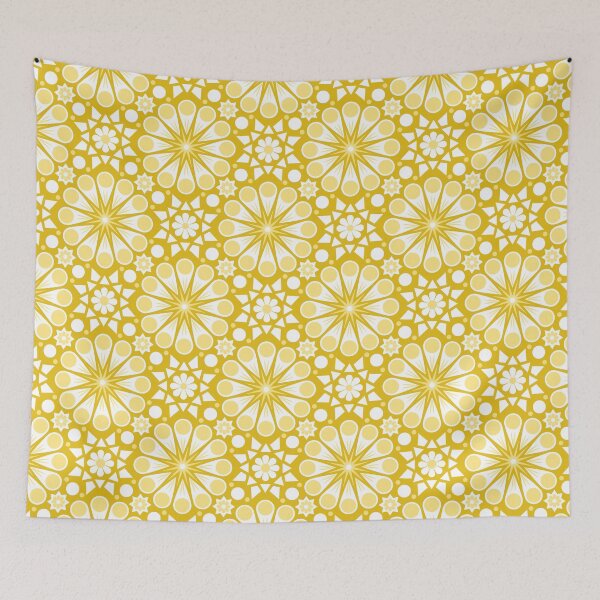 Item preview, Retro Geometric Floral - Large designed and sold by latheandquill.