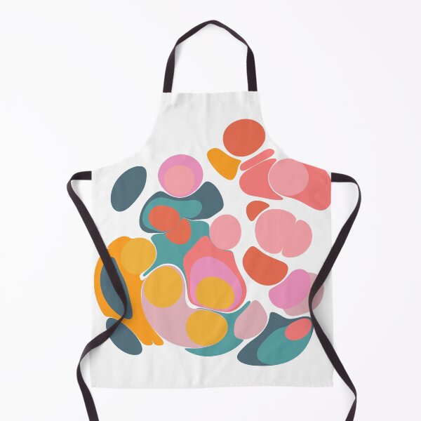 Item preview, Colorful Playful Abstract Shapes Artwork designed and sold by JuneJournal.